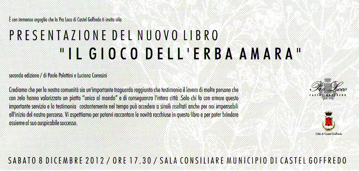 presentazione libro 2012